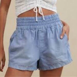 NWOT Aerie Babewatch High Waisted Pull-on Shorts